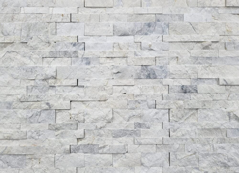 Carrara Rod Panel Split Face Wall Covering by Noda Stone Inc