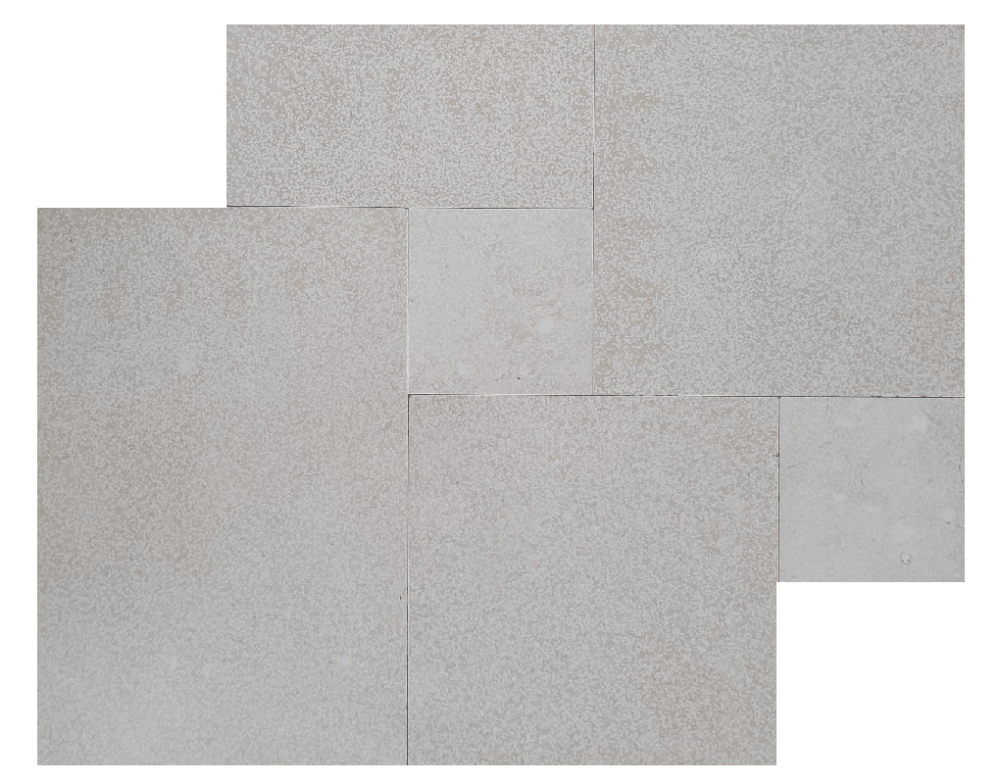 Crema Bella Pavers by Noda Stone Inc., displaying its refined cream texture.